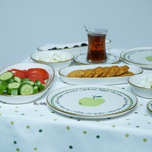 Miss Betty Mon Amour 23 Parça 6 Kişilik Kahvaltı Takımı Porselen