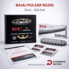 DID Dıd Zincir Dişli Seti  Cf Moto  NK250 / Sr 250 – 520 O‑ring Zincir