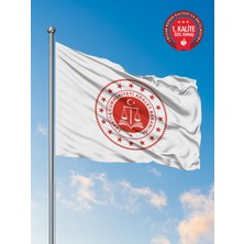 Bilsan Adalet Bakanlığı Kurum Bayrağı 200X300 cm - Raşel Kumaş