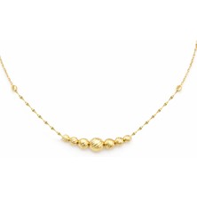 Hakan Mücevherat Dorika 14 Ayar Altın Minimal Kolye