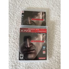 Konami Ps3 Metal Gear Solid 4 Mgs 4 Full Içerik Kolleksiyonluk 10/10 Kondüsyon