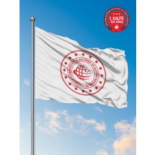 Bilsan Ulaştırma ve Altyapı Bakanlığı Kurum Bayrağı 150X225 cm - Raşel Kumaş