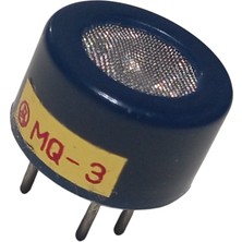 Devre Dünyası Mq-3 Alkol Gaz Sensörü Alkolmetre Analog Sensör Çap 17MM Yükseklik 10MM Alcohol Gas Sensor