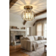 Ronisu Aydınlatma Orbion Kristal Taşlı Tekli Avize - Modern Şık Kristal Taşlı Tekli Avize