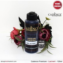Cadence 1005 Lacivert Premium Akrilik Boya Kremsi Yapı 120 ml Su Bazlı Kullanım
