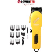 Powertec TR-3000 Profesyonel Şarjlı Saç Sakal Tıraş Makinesi