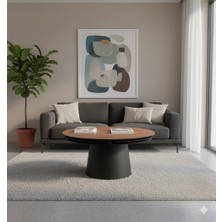 Levent Mobilya ve Aksesuar Sensey Orta Sehpa, Ceviz