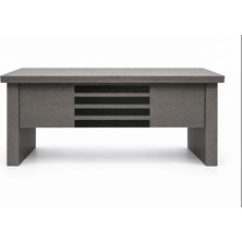 Ofis Tuna Masa Tuna 160X70X75 cm Modern Ofis Çalışma Masası – Yönetici Masası – Antrasi