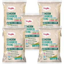 Yayla Esmerim Osmancık Pirinç 1 kg X5