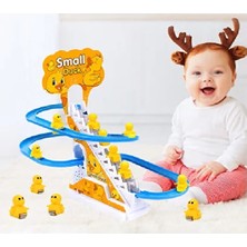 Ayfilem Ördek Oyunu Dön Dolaş Işıklı Müzikli Merdivenden Çıkan Kaydıraktan Kayan Yavru Ördekler