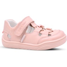 Kids A More Zepa Kız Çocuk Hakiki Deri Barefoot Özellikli Pudra Pembe Günlük Ayakkabı