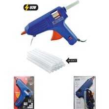 Bhd MB0156 Mum Silikon Tabancası 60 Watt, 10 Adet Kalın Mum