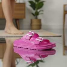 Feelup Kadın Günlük Havuz Bahçe Terlik Kaydımaz Rahat Giyim