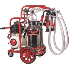 Vesa Ikili Kuru Tip Krom Kazanlı Süt Sağma Makinası