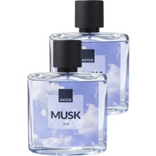 Avon Musk Air Erkek Parfüm EDT İkili Set 75 ml