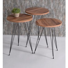 Alevra Sehpa ,üçlü Sehpa