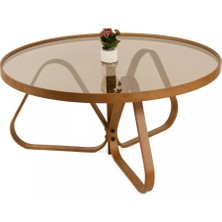 Levent Mobilya Giza Orta Sehpa Camlı