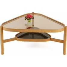 Levent Mobilya ve Aksesuar Celeste Orta Sehpa Camlı