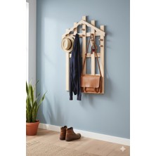 Levent Mobilya ve Aksesuar Çam Çatılı Askılık