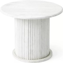 Levent Mobilya ve Aksesuar Bohem Orta Sehpa, Ekru