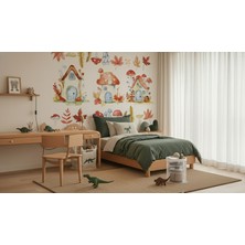 Sensei Sticker 3D Çocuk Odası Sticker - Duvar Sticker - Parlak Renkler - Kolay Uygulama