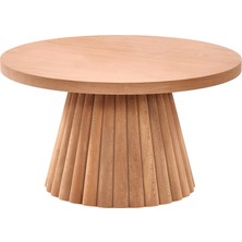 Levent Mobilya ve Aksesuar Papatya Yuvarlak Orta Sehpa