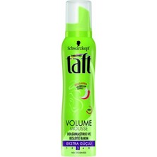 Taft Saç Bakımı Köpüğü Hacim Veren 150 ml Ekstra Güçlü Dolgunlaştırıcı Etkiyle