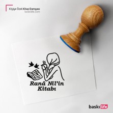 Baskı Life Kişiye Özel Kitap Damgası Kitap Mührü Kaşe Kitap Mühür Özel Damga 119