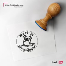Baskı Life Kişiye Özel Kitap Damgası Kitap Mührü Kaşe Kitap Mühür Özel Damga 102