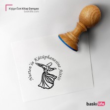 Baskı Life Kişiye Özel Kitap Damgası Kitap Mührü Kaşe Kitap Mühür Özel Damga 339