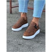 Hkursat HK033  Taba Erkek Yüksek Taban  Ayakkabı