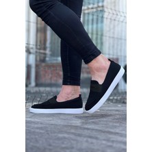 Hkursat HK061 Siyah Triko Babet Erkek Casual Ayakkabı