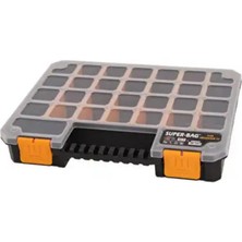 abnturk 30 Gözlü Şeffaf Organizer Takım Çantası