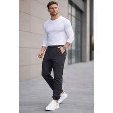 Rapapa Erkek  Yazlık Paraşüt Jogger Eşofman Altı – Rahat Kesim 82166 Antrasit