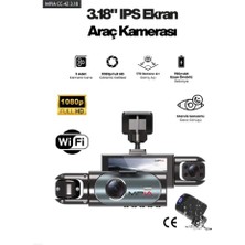 MPIA Mpıa Cc-42 3.18" IPS Ekran Dokunmatik Wi-Fi Araç Kamerası