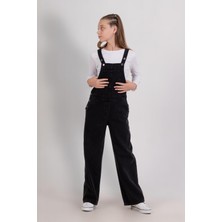 Dmb Kız Çocuk Salopet Kot Tulum 9-14 Yaş Arası 0377