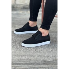 Hkursat HK016 Siyah Triko Erkek Casual Ayakkabı