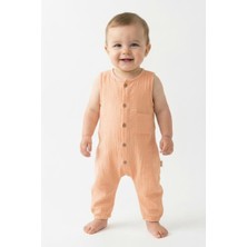 MiaBaby Müslin Kısa Atlet Tulum