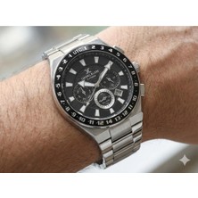 Daniel Klein Erkek Kol Saati Gümüş Metal Kordon 3 ATM Suya Dayanıklı Lacivert Kadran