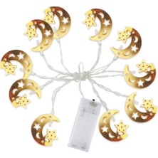 Arenes Ramazan Temalı Pilli LED Gün Işığı 2mt Dekarasyon