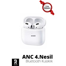 Bomer Anc Bluetooth Kulaklık Gürültü Engelleyici 4.nesil Bluetooth Kulaklık