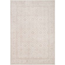 Akbel Halı Mahal Mood 03 Krem Bej - Vintage Viskon Sık Dokuma – Modern Dokunuşlarla Zamansız Şıklık