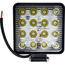 Shuivan Shuıvan Offroad Tepe Aydınlatma Lambası 16 LED 48W - Siyah