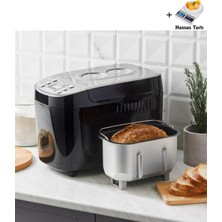Karaca 15 Programlı, Hamur Yoğurma, Reçel, Yoğurt, Üstün Performanslı Ekmek Yapma Makinesi, 1500 G, 45 Farklı Tarifli Kitapçık Premium Model + Onerous Hassas Tartı