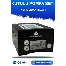 Watermelon Su Arıtma Cihazlarına Uyumlu Kutu Pompa Seti – 75 Gpd, 24V, Kolay Kurulum