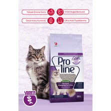 Proline Lavanta Kokulu Bentonit Topaklanan Kedi Kumu 20 L