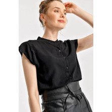 Bigdart Yarım Kol Kadın Gömlek