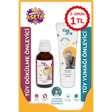 Catjoy Süper 2'li Paket Anti Hairball Malt Macun 100 gr ve B Plus Kedi Tüy Damlası 50 ml
