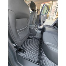 Feyza Oto Nissan X-Trail Serisi 2000 - 2008 Uyumlu Dıamond Araca Özel Havuzlu Deri Oto Paspas