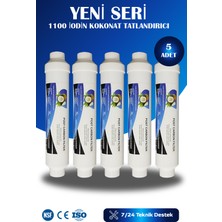 Watermelon Yeni Nesil Tüm Cihazlara Uyumlu 1100 Iodine Tatlandırıcı Filtre Son Karbon 5 Adet